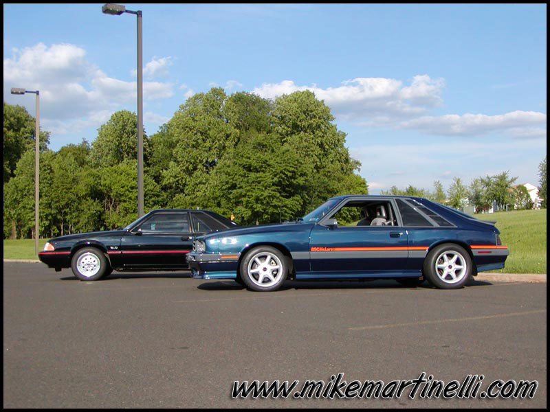 86 Capri and 87 Mustang Pics