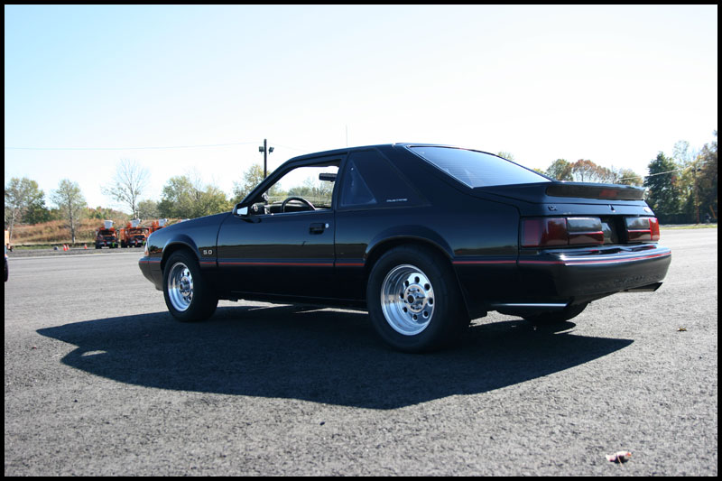 Me & Dad (86 5.0 Capri and 87 Lx 5.0 Mustang)