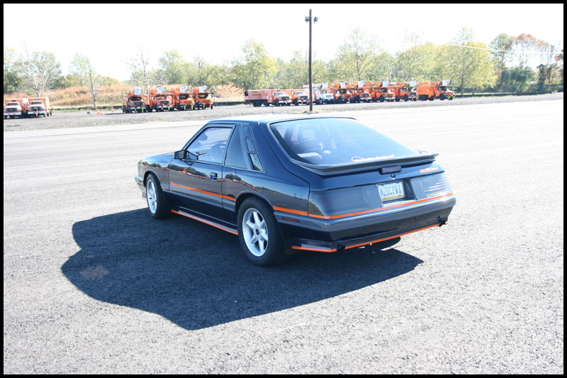 Me & Dad (86 5.0 Capri and 87 Lx 5.0 Mustang)